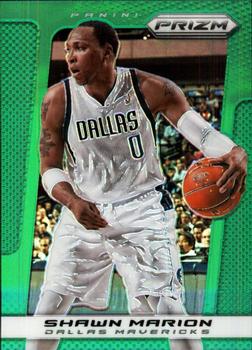 2013-14 Panini Prizm - Prizms Green #199 Shawn Marion Front