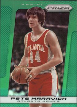 2013-14 Panini Prizm - Prizms Green #202 Pete Maravich Front