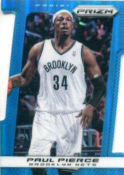 2013-14 Panini Prizm - Prizms Light Blue Die Cut #55 Paul Pierce Front