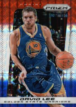 2013-14 Panini Prizm - Prizms Red White and Blue Mosaic #51 David Lee Front