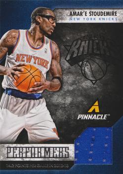 2013-14 Pinnacle - Performers Jerseys #18 Amare Stoudemire Front