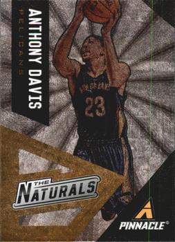 2013-14 Pinnacle - The Naturals #5 Anthony Davis Front
