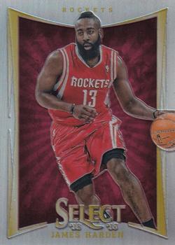 2012-13 Panini Select - Prizms #40 James Harden Front