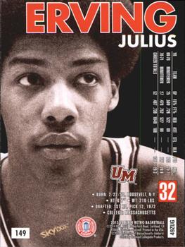 2013-14 Fleer Retro #149 Julius Erving Back