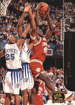 1998 Press Pass Double Threat #30 Andrae Patterson Front