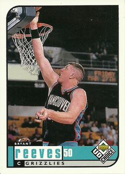 1998-99 UD Choice #148 Bryant Reeves Front