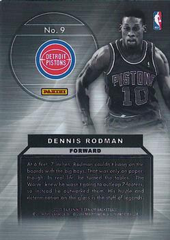 2013-14 Panini Titanium - Fundamentals #9 Dennis Rodman Back