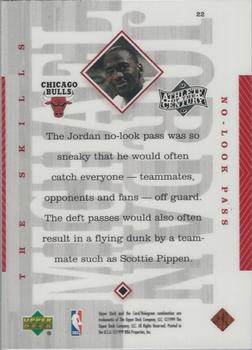 1999 Upper Deck Michael Jordan Athlete of the Century #22 Michael Jordan Back