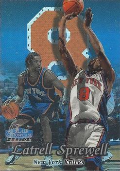 1998-99 Flair Showcase - Flair Showcase Row 2 #15 Latrell Sprewell Front