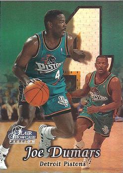 1998-99 Flair Showcase - Flair Showcase Row 2 #90 Joe Dumars Front