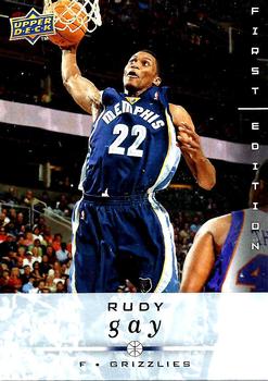 2008-09 Upper Deck First Edition #92 Rudy Gay Front