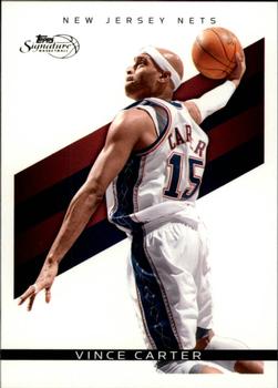 2008-09 Topps Signature #TS-VC Vince Carter Front
