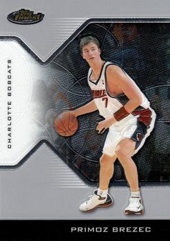 2004-05 Finest #51 Primoz Brezec Front