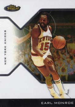 2004-05 Finest #139 Earl Monroe Front