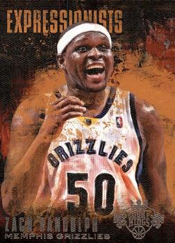2013-14 Panini Court Kings - Expressionists #15 Zach Randolph Front