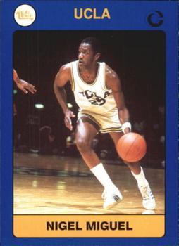 1991 Collegiate Collection UCLA Bruins #95 Nigel Miguel Front