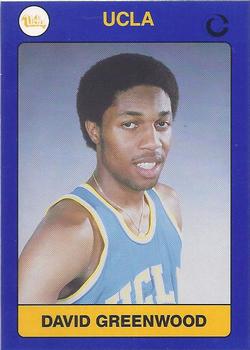 1991 Collegiate Collection UCLA Bruins #107 David Greenwood Front