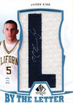 2013-14 SP Authentic - By the Letter Signatures #BL-JK Jason Kidd Front