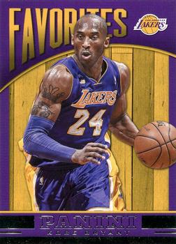 2013-14 Panini - Favorites #5 Kobe Bryant Front