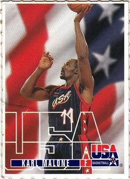 1995 Kraft/Upper Deck Team USA #NNO Karl Malone Front