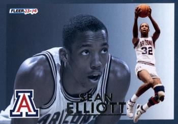 2013-14 Fleer Retro - '92-93 Fleer Final Four Stars #25 Sean Elliott Front