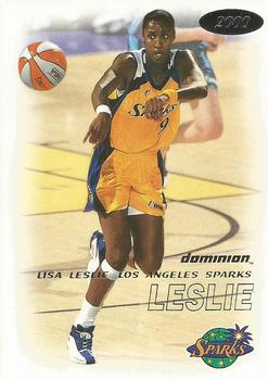 2000 SkyBox Dominion WNBA #72 Lisa Leslie Front