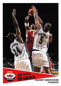 2001-02 Fleer Shoebox #21 Shareef Abdur-Rahim Front