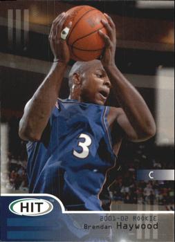 2002 SAGE HIT #47 Brendan Haywood Front