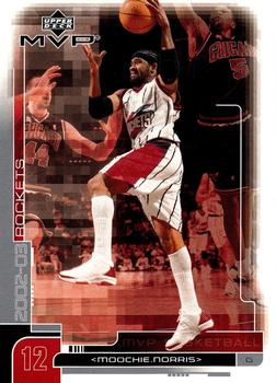 2002-03 Upper Deck MVP #62 Moochie Norris Front