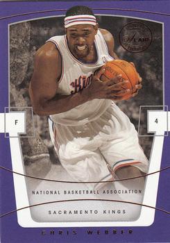 2003-04 Flair Final Edition #35 Chris Webber Front