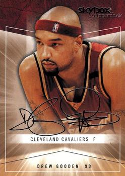 2004-05 SkyBox Autographics #38 Drew Gooden Front