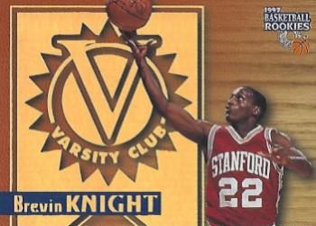 1997 Score Board Rookies - Varsity Club #VC10 Brevin Knight Front
