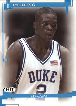 2005 SAGE HIT #9 Luol Deng Front