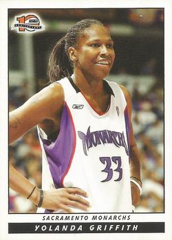 2006 Rittenhouse WNBA #30 Yolanda Griffith Front