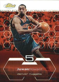 2002-03 Finest - Refractors #53 Juwan Howard Front