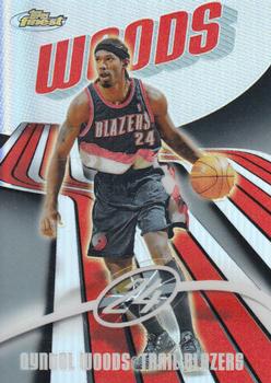 2003-04 Finest - Refractors #17 Qyntel Woods Front