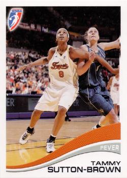 2007 Rittenhouse WNBA #6 Tammy Sutton-Brown Front