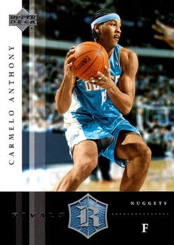 2004-05 Upper Deck Rivals Box Set #25 Carmelo Anthony Front