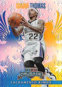 2013-14 Panini Crusade - Crusade Blue #188 Isaiah Thomas Front