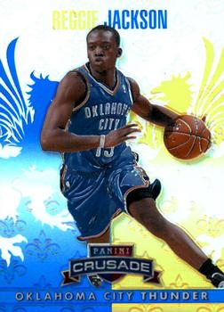 2013-14 Panini Crusade - Crusade Blue #215 Reggie Jackson Front