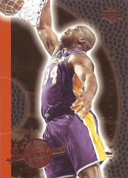 2001-02 Upper Deck Inspirations #39 Shaquille O'Neal Front
