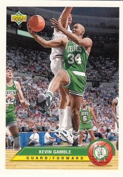 1992-93 Upper Deck McDonald's - Boston Celtics #BT4 Kevin Gamble Front