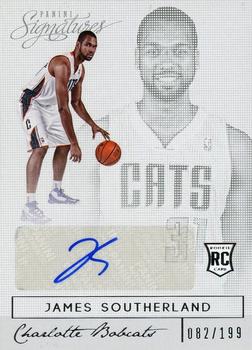 2013-14 Panini Signatures - Rookie Signatures #25 James Southerland Front