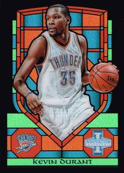 2013-14 Panini Innovation - Stained Glass #12 Kevin Durant Front