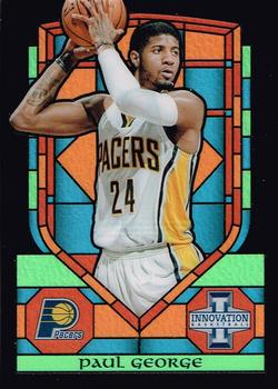2013-14 Panini Innovation - Stained Glass #56 Paul George Front