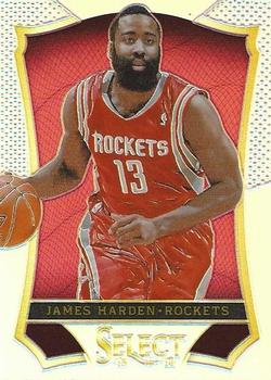 2013-14 Panini Select - Prizms #2 James Harden Front