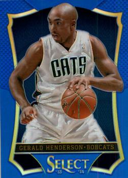 2013-14 Panini Select - Prizms Blue #54 Gerald Henderson Front