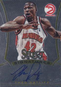 2013-14 Panini Select - Signatures #24 Theo Ratliff Front