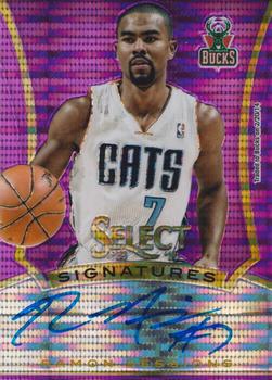 2013-14 Panini Select - Signatures Purple #38 Ramon Sessions Front