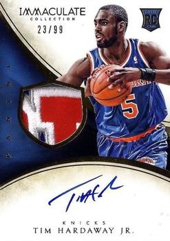 2013-14 Panini Immaculate Collection #134 Tim Hardaway Jr. Front